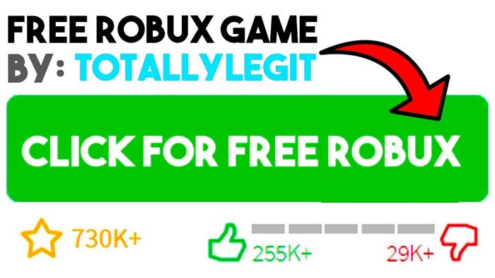 Free Robux Click The Button